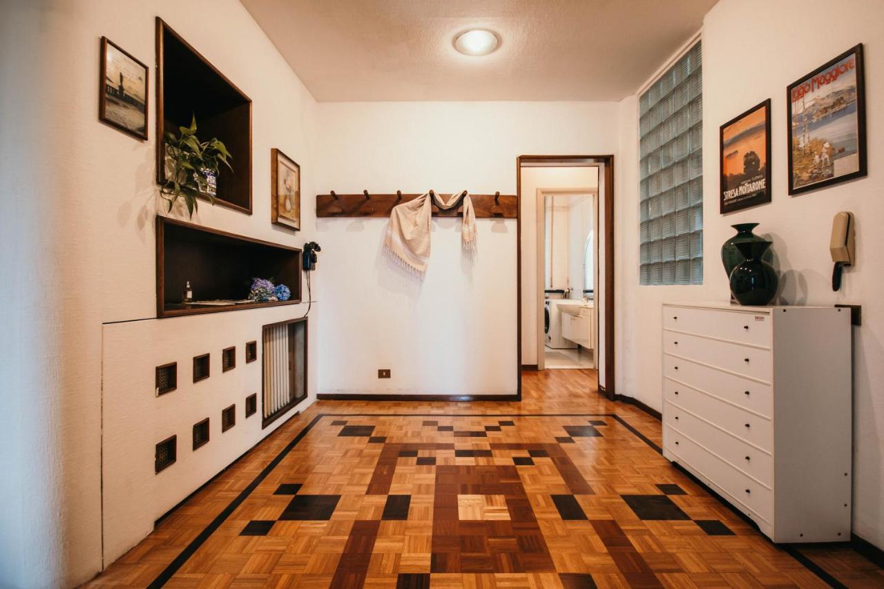 Library Apartment - Villa Candela ストレーザ エクステリア 写真