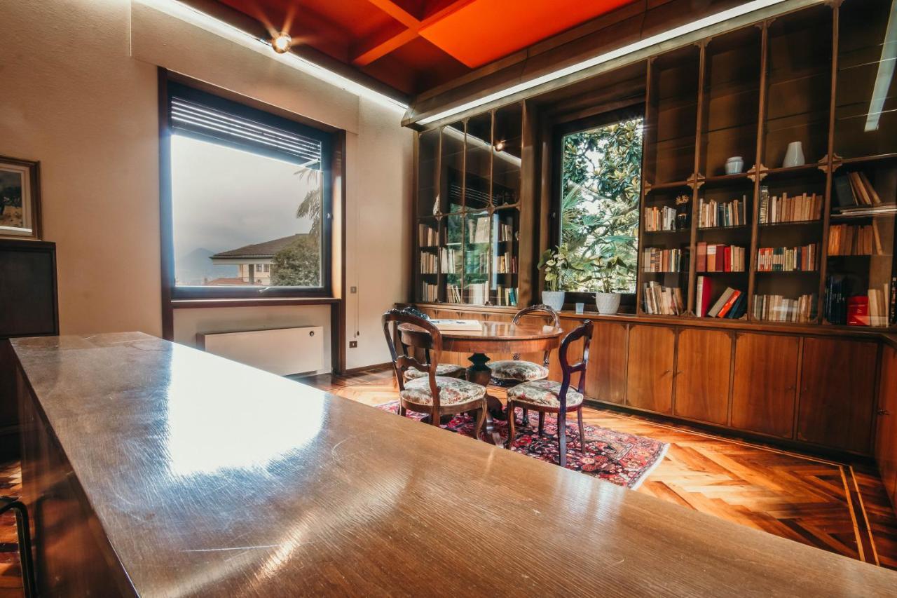 Library Apartment - Villa Candela ストレーザ エクステリア 写真