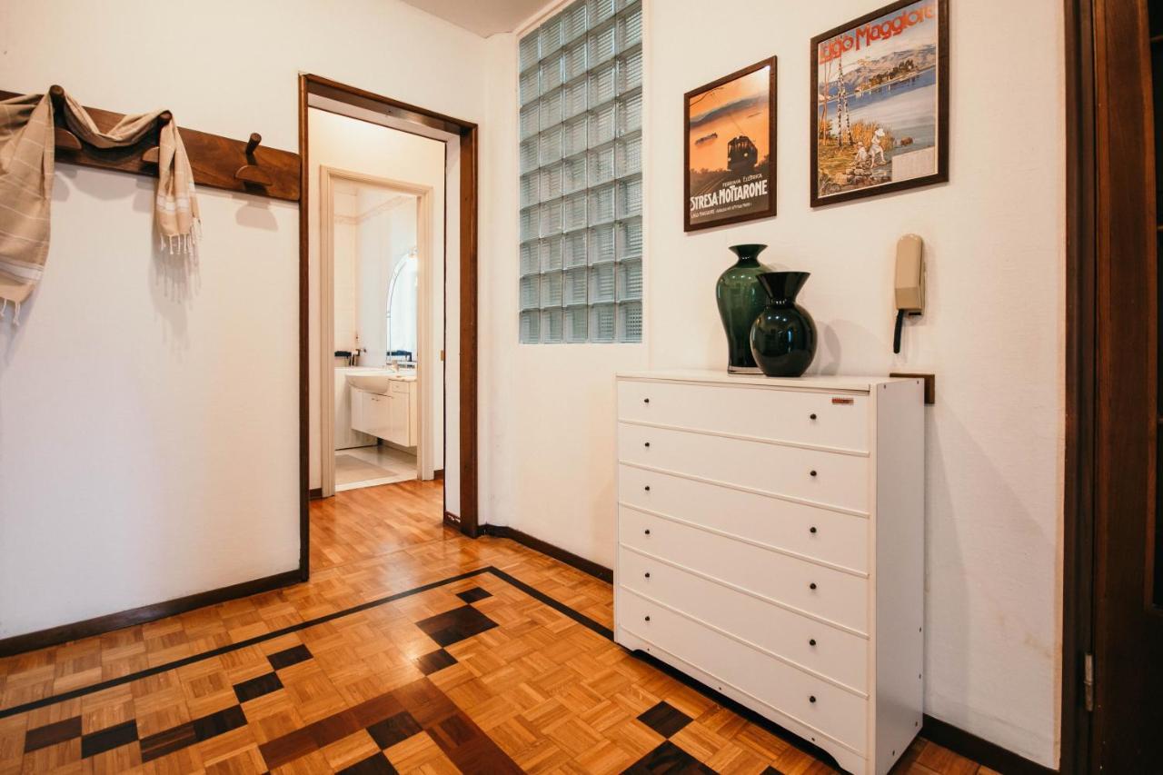 Library Apartment - Villa Candela ストレーザ エクステリア 写真