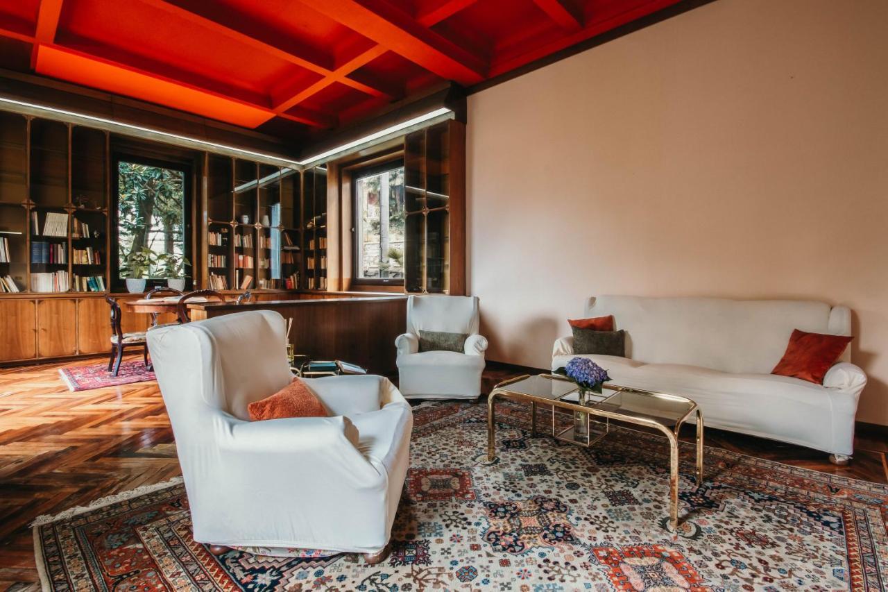 Library Apartment - Villa Candela ストレーザ エクステリア 写真